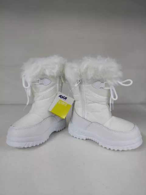 AXA SHOES Doposci Bambina Ski Stivali da neve bianchi 3