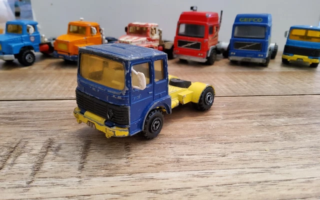 MAJORETTE 3000 CAMION RENAULT Premium porte autos GEFCO 1/60 jouet