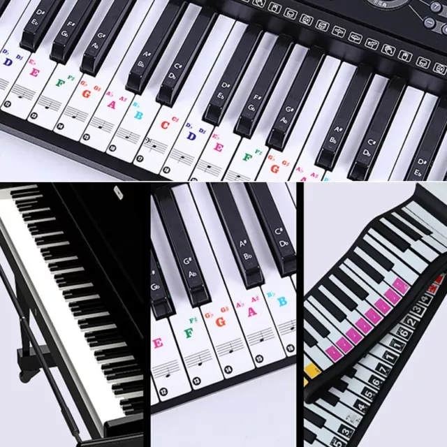 Couvercle anti-poussière de clavier de piano pour 88 touches, avec  couvercle de support de partition, couvercle de piano électrique, étanche à  la poussière A