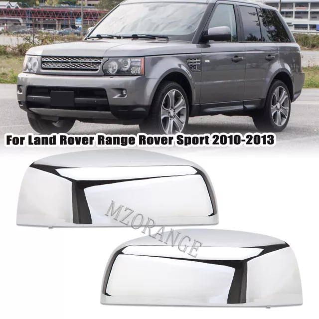 Chrome Wing Mirror Cover Cap For Land Rover Range Rover L322 Freelander 2 LR2 UK