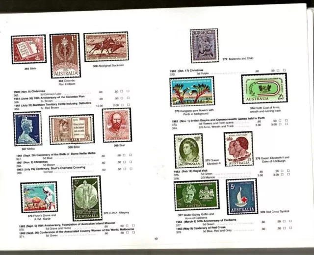 Australian Pre-Decimal Stamps Used.  Up to 1965 - Select from drop down list