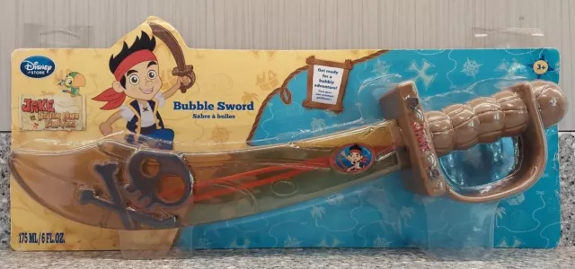 Jake And The Never Land Pirates Bubble Sword Disney Store Exclusive SEALED