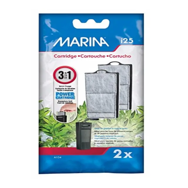 Marina I25 Replacement Power Filter Cartridge 2 Pack