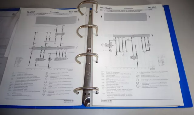 Manual de Taller Eléctrico Diagramas Cableado VW New Beetle Del Modelo Año 1999 3