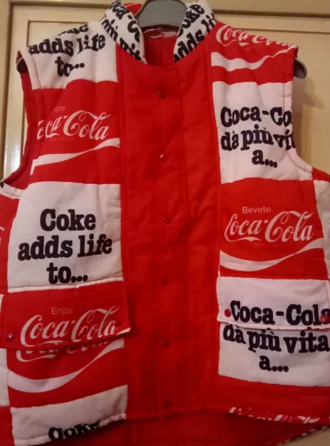 Coca Cola Cucivelox Xl Paddock Promo Gadgets Anni 80 Sponsor Come Foto