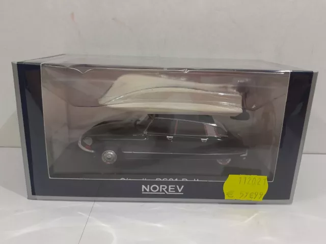 Miniature Norev Die cast 1/43 citroen 1972 DS 21 pallas black 157072