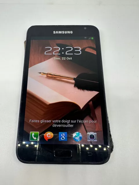 Samsung Galaxy Note GT-N7000 - 16 Go - noir (Désimlocké)