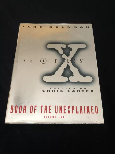 The X Files - Book Of The Unexplained Volume 2 - Jane Goldman - 1996