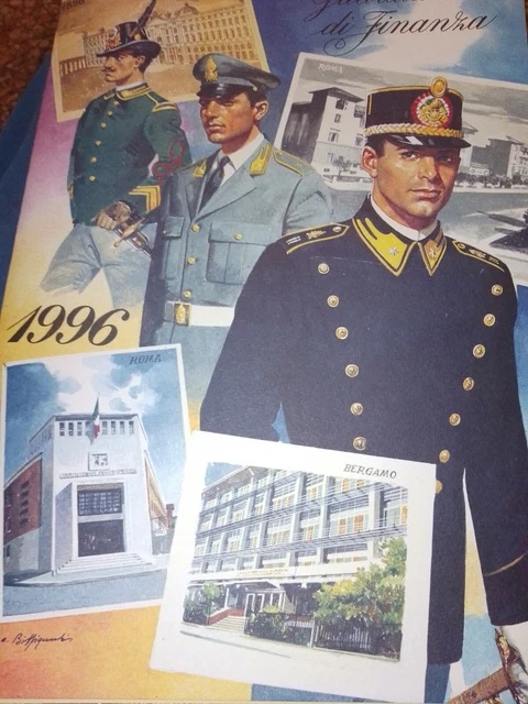 Calendario Da Collezione Gdf Anno 1996
