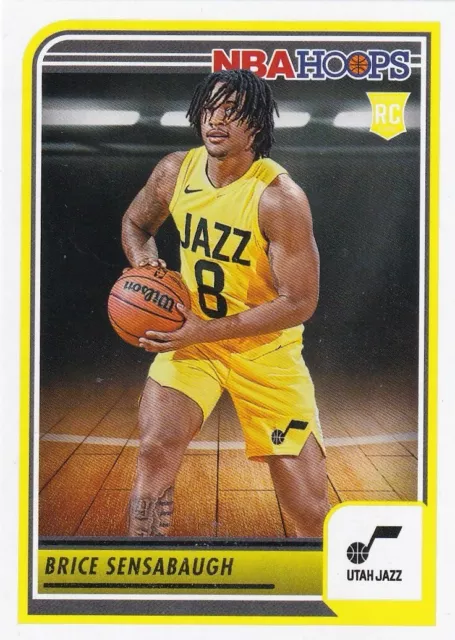 Panini Prizm 2023-24 Hoops Basketball Numéro 234 Brice Sensabaugh Recrue