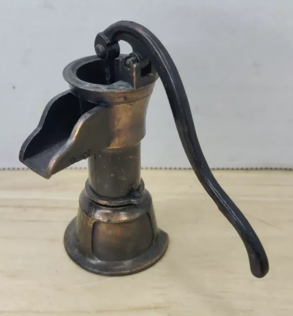 Vintage Die-Cast Miniature Pencil Sharpener - Water Hand Pump.