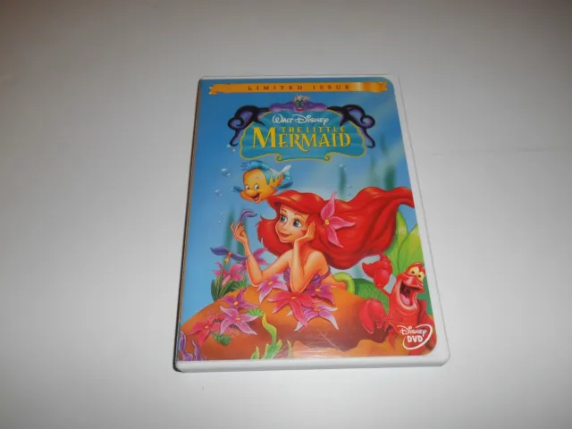Disney The Little Mermaid Limited Issue Original First DVD Release Movie 2000