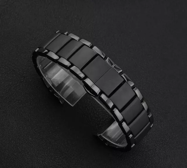 New Classic Ceramics Bracelet 22mm 24mm Watch Wristwatch Band Strap For AR 2