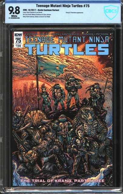 Teenage Mutant Ninja Turtles (2011) # 75 Kevin Eastman Variant CBCS 9.8 NM/MT
