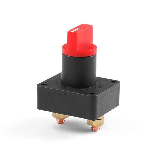 100A BATTERY DISCONNECT Switch Boat Isolator ONOFF Plastic Replacement