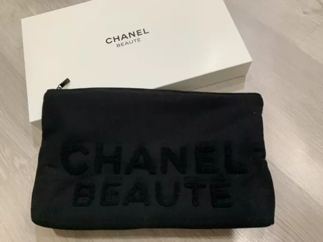 NEW** CHANEL BEAUTY Red Makeup Cosmetic Bag Pouch New no box £29.50 -  PicClick UK