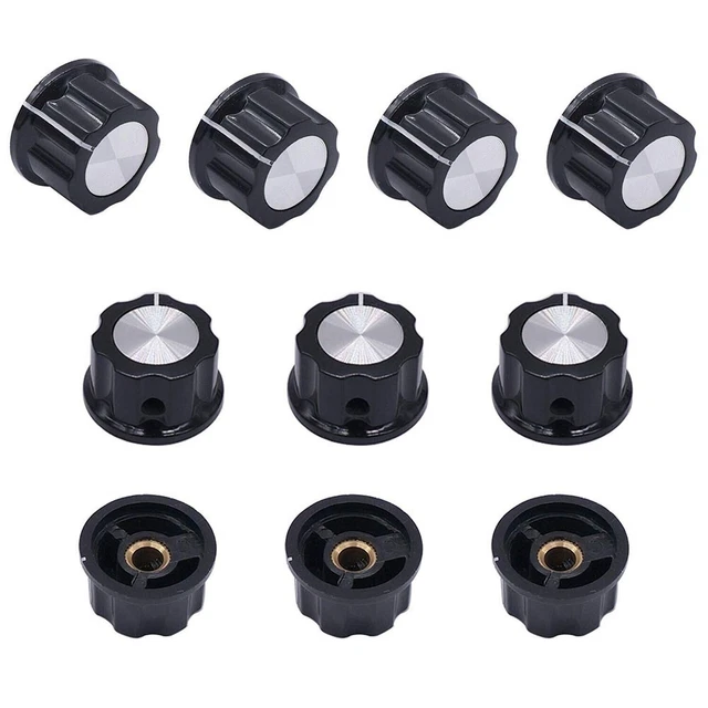 Élevez votre électronique avec un pack de 10 boutons d'arbre diapositive taill