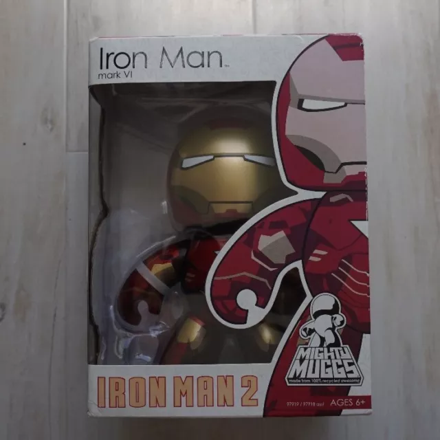 NEW Mighty Muggs MARVEL Iron Man 2 mark VI Vinyl