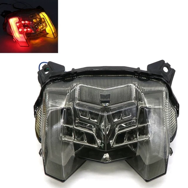 Motorcycle Rear Tail Light Brake Turn Signals Tail Lights for FZ-09 FZ09 MT E7S1