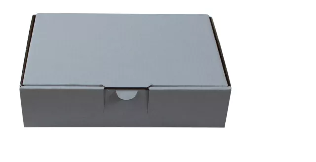 Maxi Caja de Envío Blanco 180 x 130 X 45MM din A6 Cartón Plegable Caja
