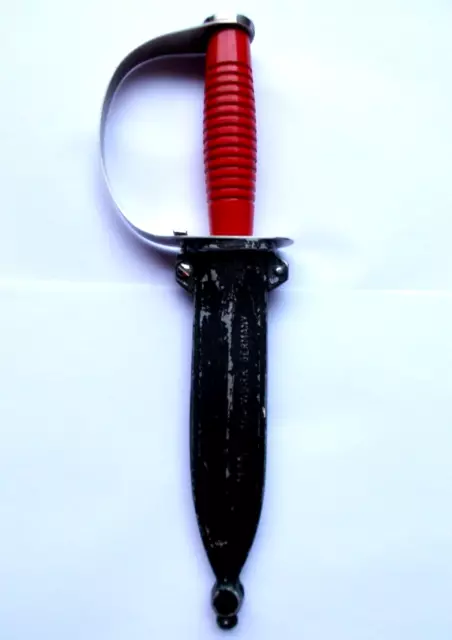 frühes Nr. 6334 Puma Frogman " Tauchermesser Messer rot Solingen RARITÄT