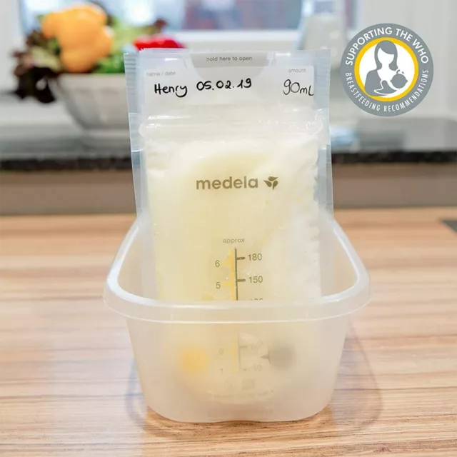 Medela Breast Milk Storage Bags Pump & Save Freezer Safe Bpa Free 50pcs uk 2