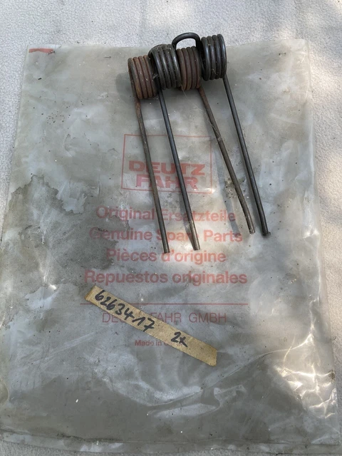 2xOriginal Deutz Fahr Federzinken 6263417
