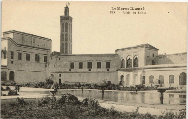 CPA AK MAROC FEZ Palais de Sultan (10291)