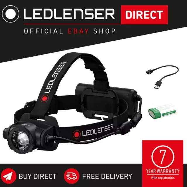 Ledlenser H15R CORE Rechargeable 2500 Lumen IP67 Waterproof LED Work Head Torch