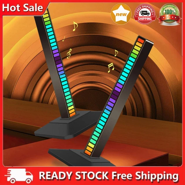 RGB Headset Stand with LED Pickup Light Gaming Headphone Stand for All Earphone