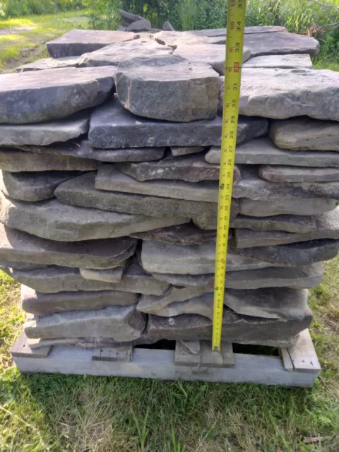 pallet of flat creek stone, for pavers. wall or whatever
