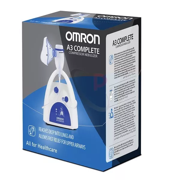 Omron A3 Complete Aerosol Nebulizzatore a Compressore 3