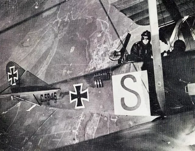 RARE WWI German Aeroplane dropped Propaganda Leaflet on BEF AEF French Trenches 2
