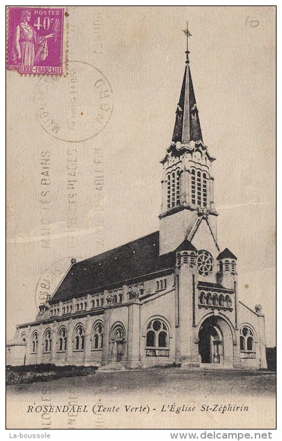 59 ROSENDAEL - l'eglise saint zephirin