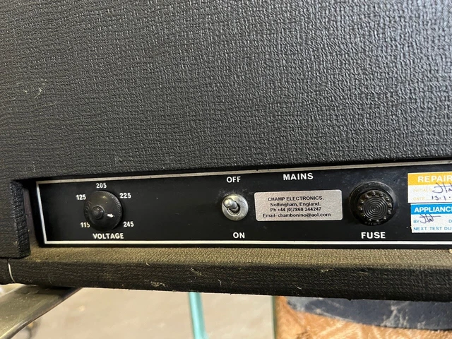 Vintage 1960er Vox Supreme Gitarrenverstärkerkopf *Ronnie Lane Mobile Collection* 14