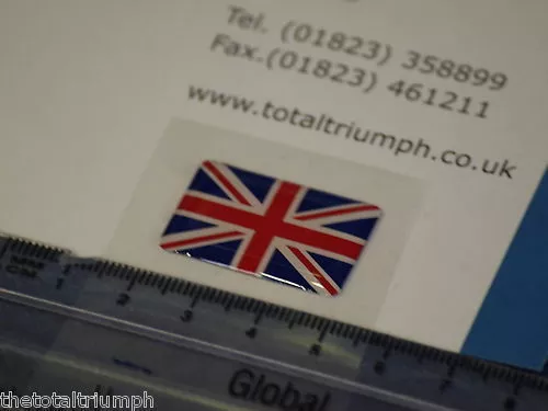 GENUINE Triumph Motorcycles Union Flag Jack Sticker Badge Decal NEW