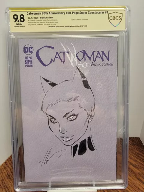 CATWOMAN 80th Anniversary Spectacular 2020 With Ale Garza Sketch