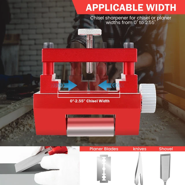 HONING GUIDE TOOL Metal Chisel Sharpening Jig Stable Chisel Fixing./h £