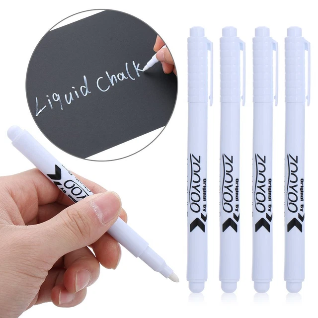 Vidrio Pizarra Plástico metálico Pluma Marca Tiza líquida blanca Pizarra