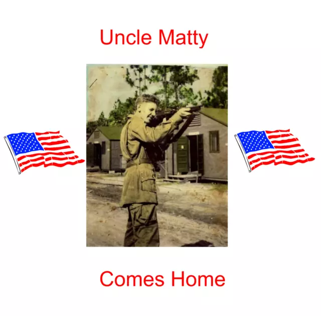 Uncle Matty Comes Home 8 Stripe Golf Ball Marker - Poker Chip - Full Color Inlay