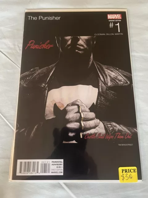 The Punisher #1 (2016) - Marvel Comics - Hip Hop Variant - LL COOL J HOMAGE (NM)