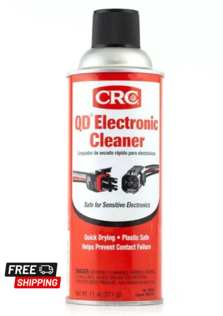 CRC Electrical Contact Flashpoing Quick Dry Electronic Cleaner 11 Oz 1pcs Spray