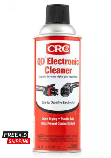 CRC Electrical Contact Flashpoing Quick Dry Electronic Cleaner 11 Oz 1pcs Spray