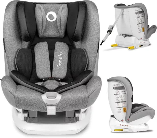 LIONELO Oliver siege auto de 9 à 36 kg, Isofix, Top Tether, protection latérale,