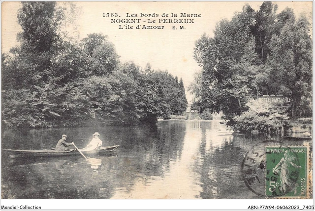ABNP7-94-0631 - les bords de la marne NOGENT - LE PERREUX - l'ile d'amour