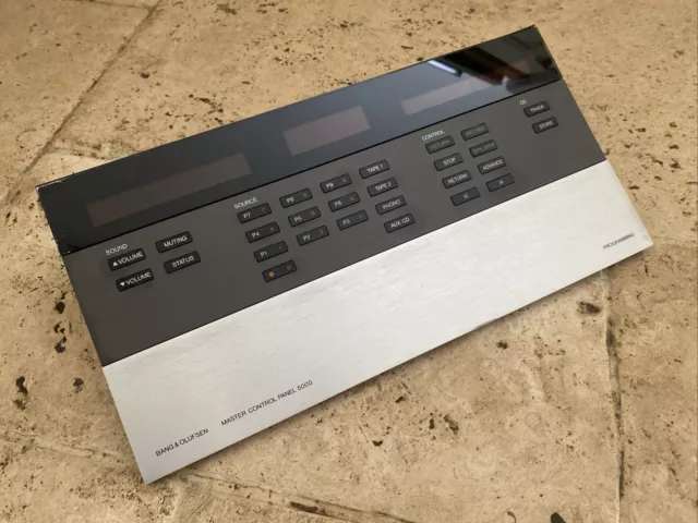 Bang & Olufsen MASTER CONTROL PANEL 5000 Excellent Condition B&O