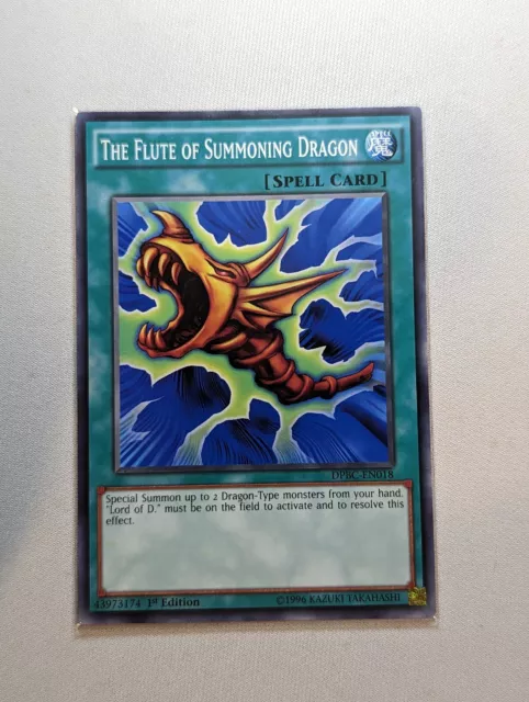 The Flute of Summoning Dragon - DPBC-EN018 - Common 1st Edition Yugioh