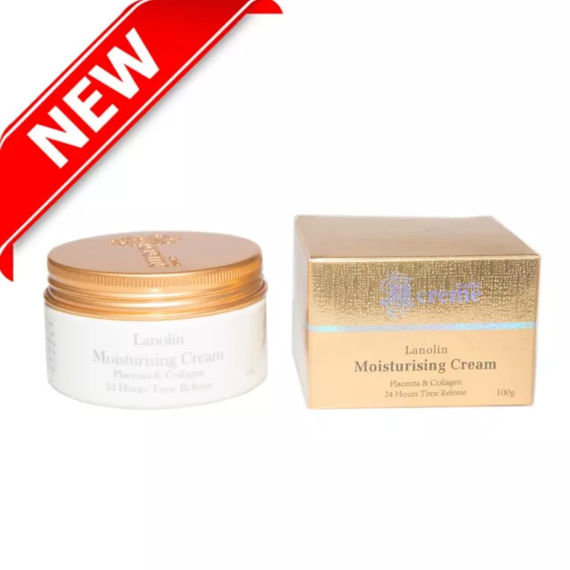 Ncreme Lanolin Moisturising Cream with Placenta & Collagen 100g