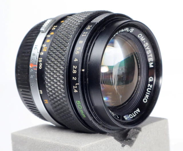 Olympus Zuiko 1,4/50 für OM Kameras - Standardobjektiv 50mm F/1.4 Lens
