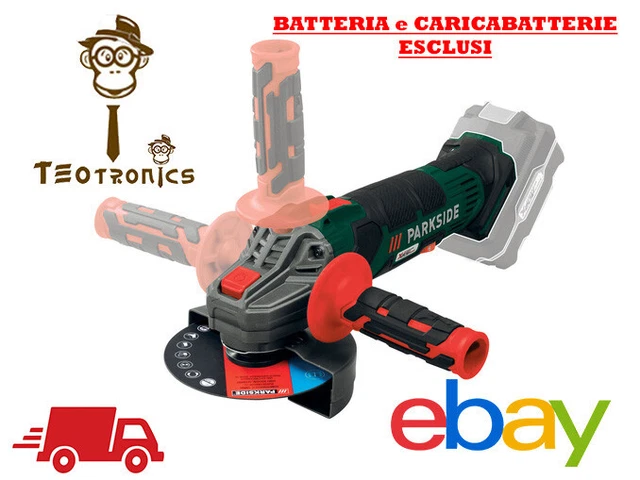 PARKSIDE SMERIGLIATRICE ANGOLARE RICARICABILE 20V ---> PWSA 20-Li C3
